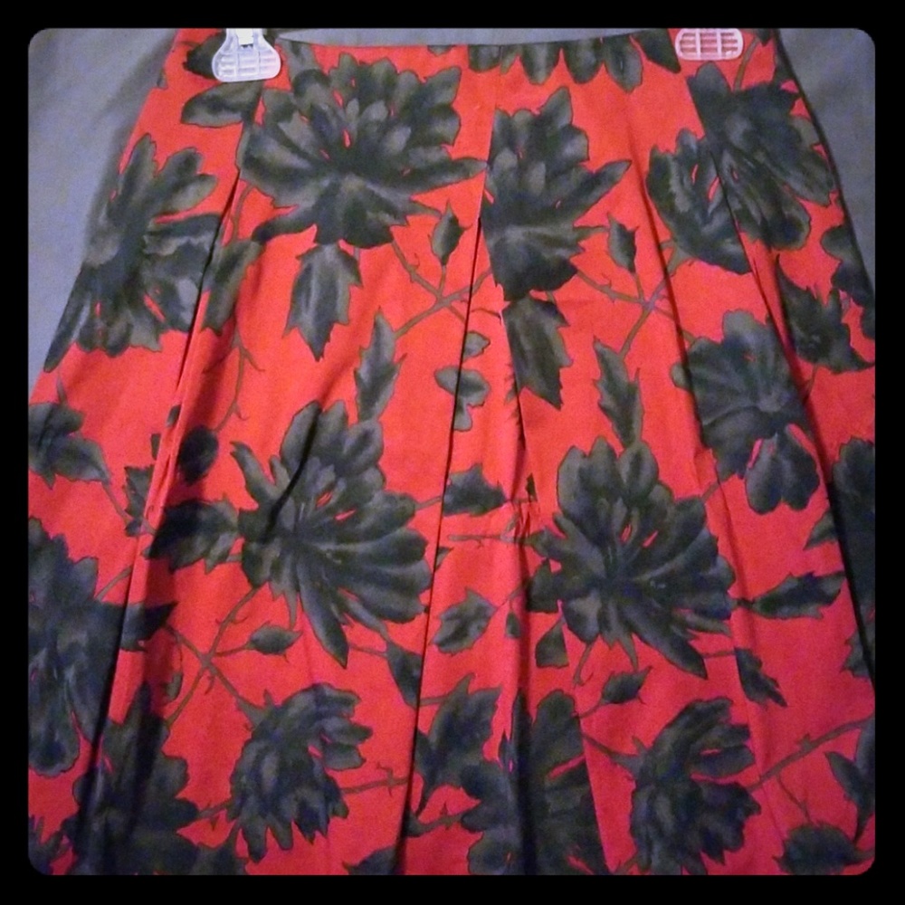 Mini pleated skirt